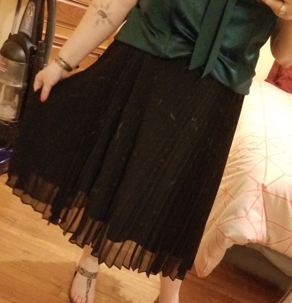 Pleated skirt